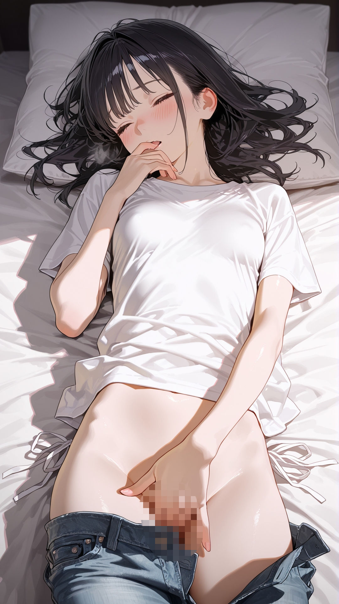 【オナニー動画】オナニーを我慢できない女の子たち〜パート（3）「雪見だいふくちゃん」＆「Amiちゃん」＆「朝比奈あすなちゃん」のオナニー サンプル5ページ目