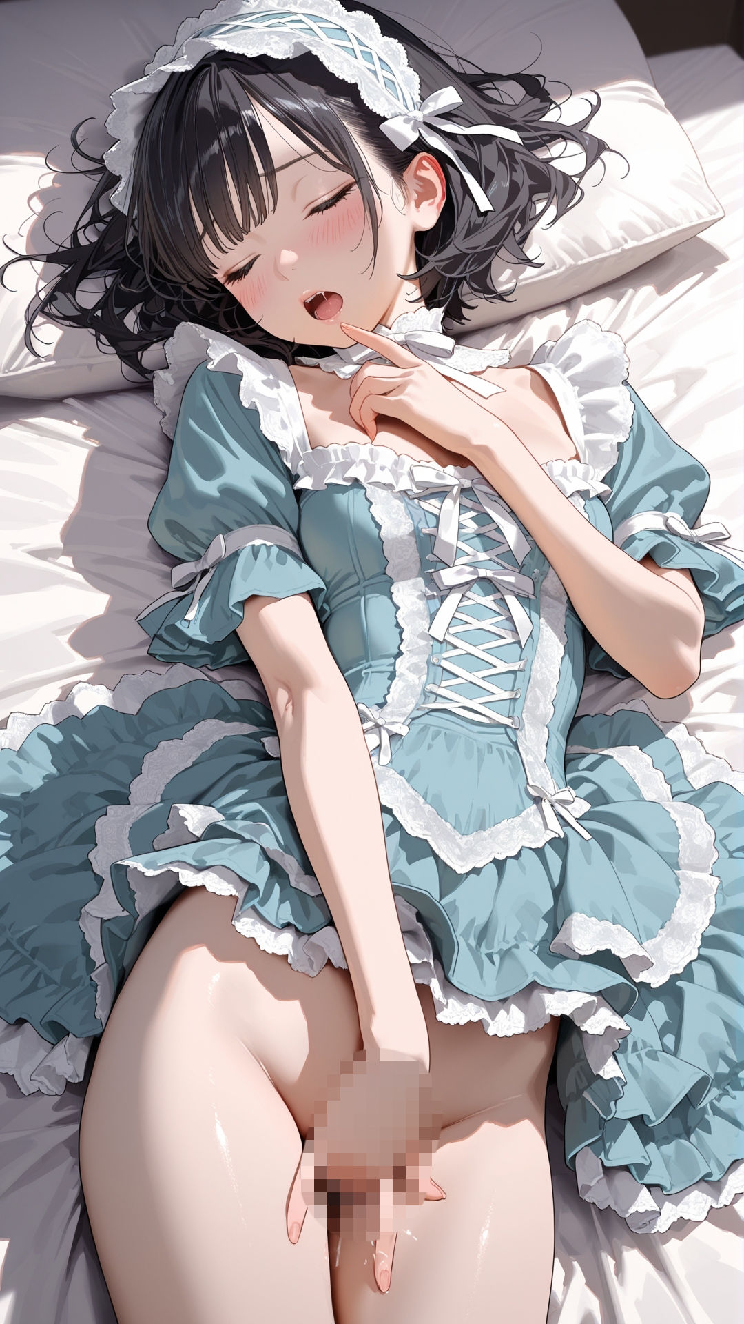 【オナニー動画】オナニーを我慢できない女の子たち〜パート（3）「雪見だいふくちゃん」＆「Amiちゃん」＆「朝比奈あすなちゃん」のオナニー サンプル8ページ目