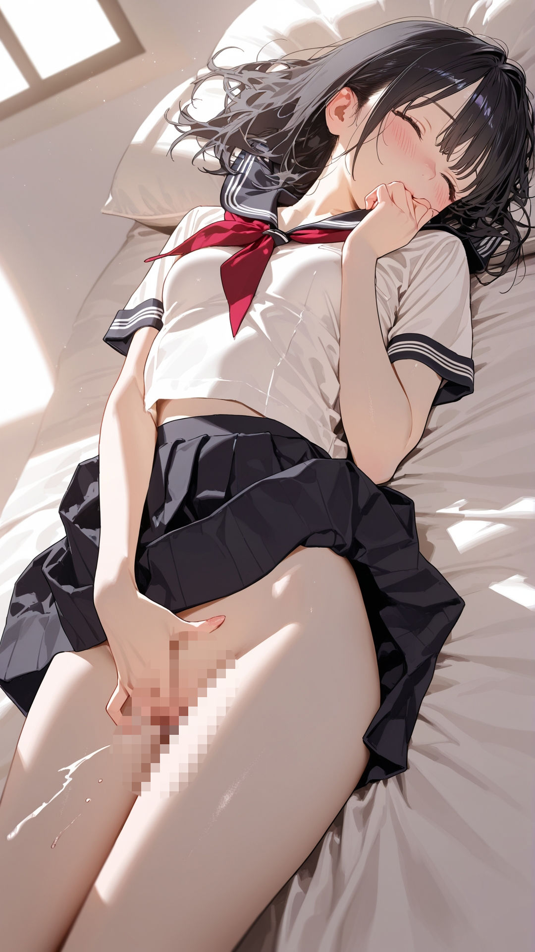 【オナニー動画】オナニーを我慢できない女の子たち〜パート（3）「雪見だいふくちゃん」＆「Amiちゃん」＆「朝比奈あすなちゃん」のオナニー サンプル10ページ目