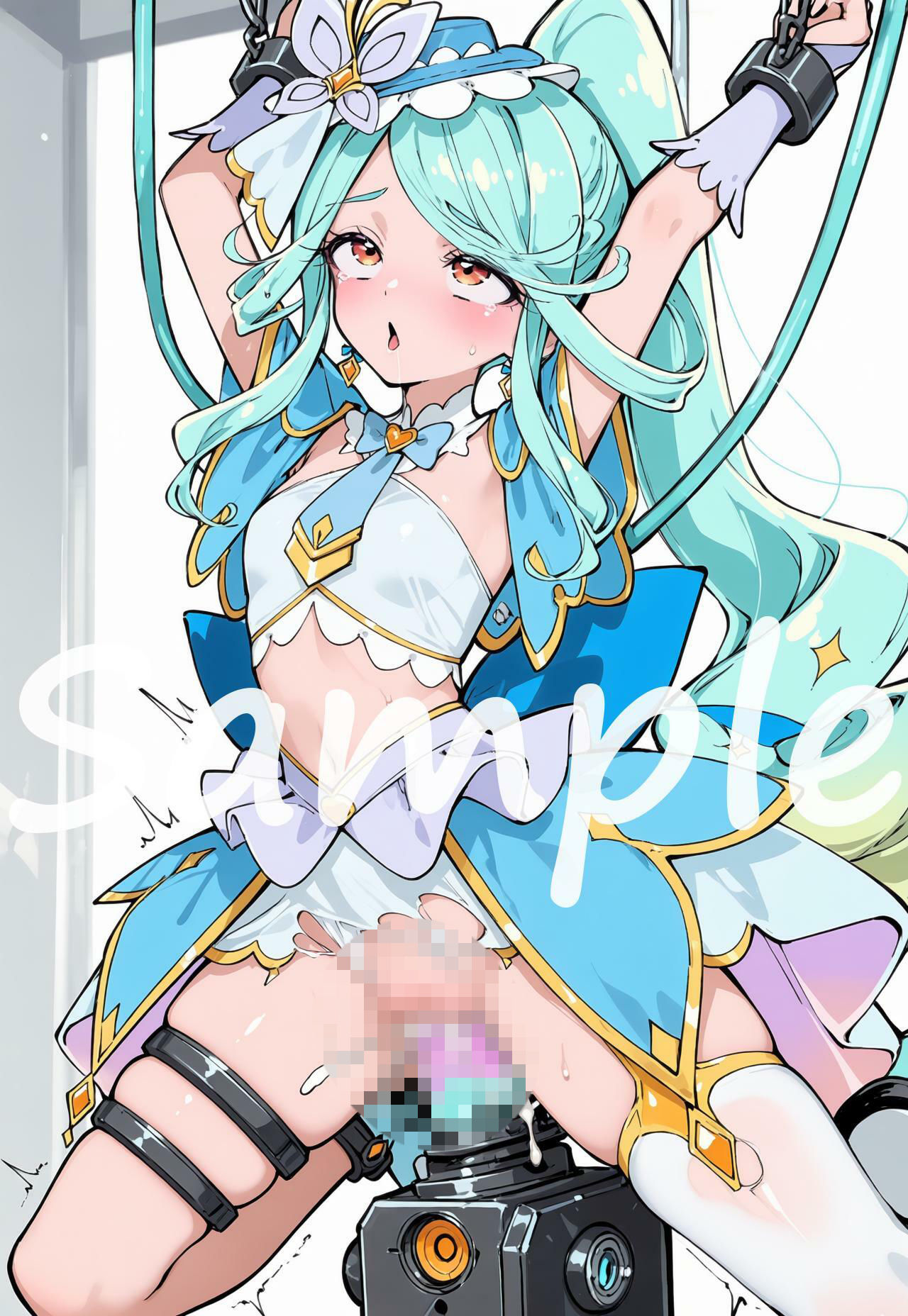探偵たちのえっちなイラスト サンプル8ページ目