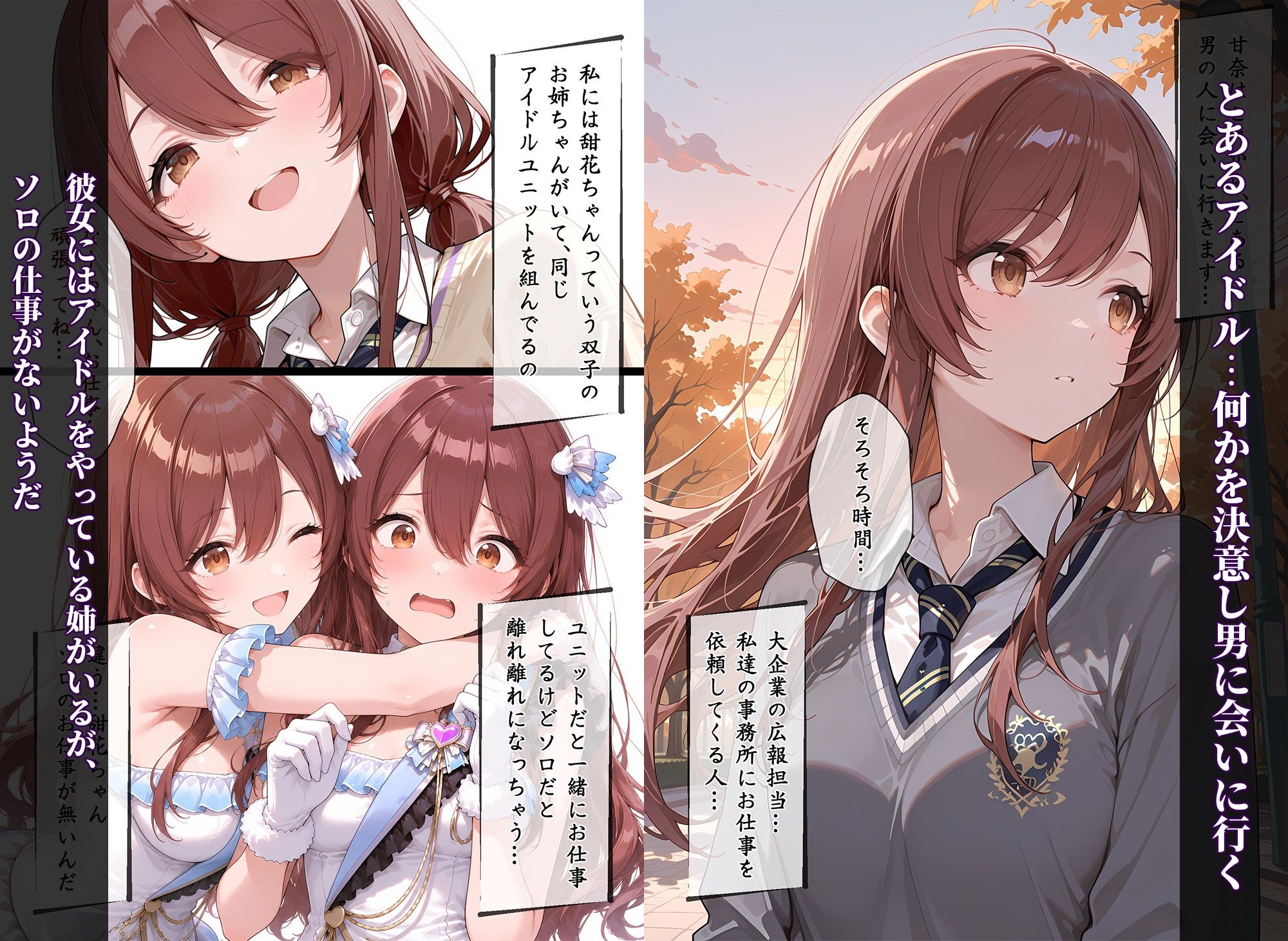 妹アイドル枕営業記録 サンプル1ページ目