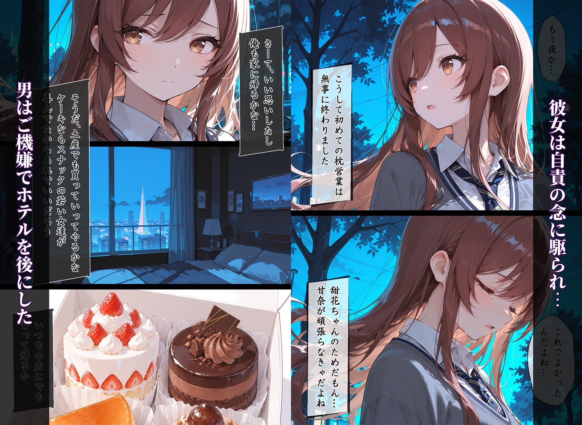 妹アイドル枕営業記録 サンプル5ページ目