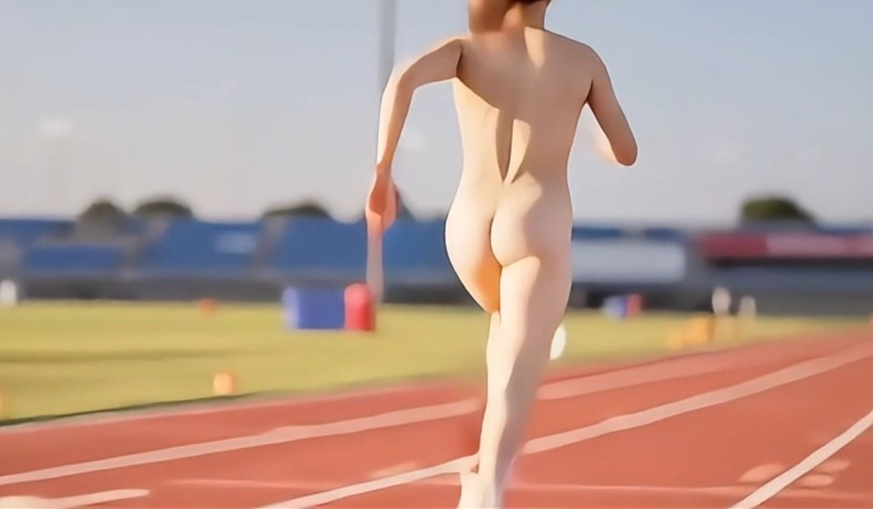 全裸女子アスリートのスタートダッシュ集 サンプル10ページ目