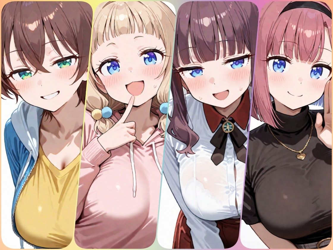 あまあまえっちタイム  N〇W GAME！編 サンプル1ページ目