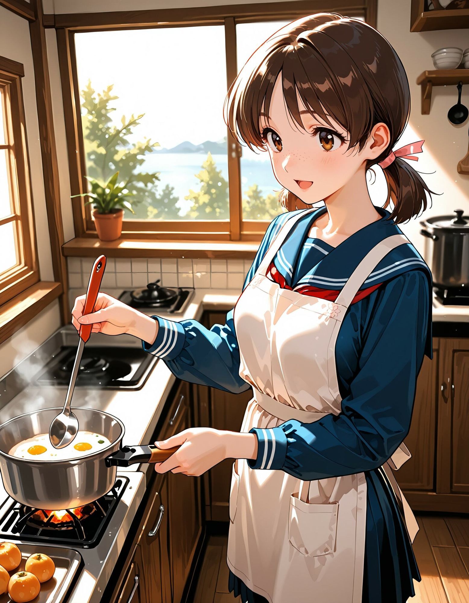 センチ〜if〜1都市1少女物語【安〇妙子:青森ルート】 サンプル9ページ目