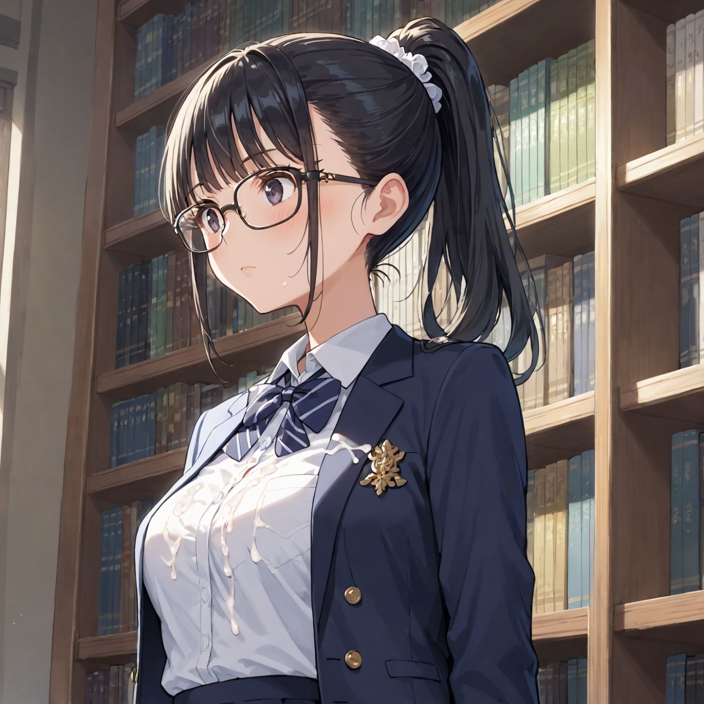 学園性活！図書委員と官能的な秘め事11【メガネ美少女の厳選CG245枚収録】PC向け サンプル5ページ目