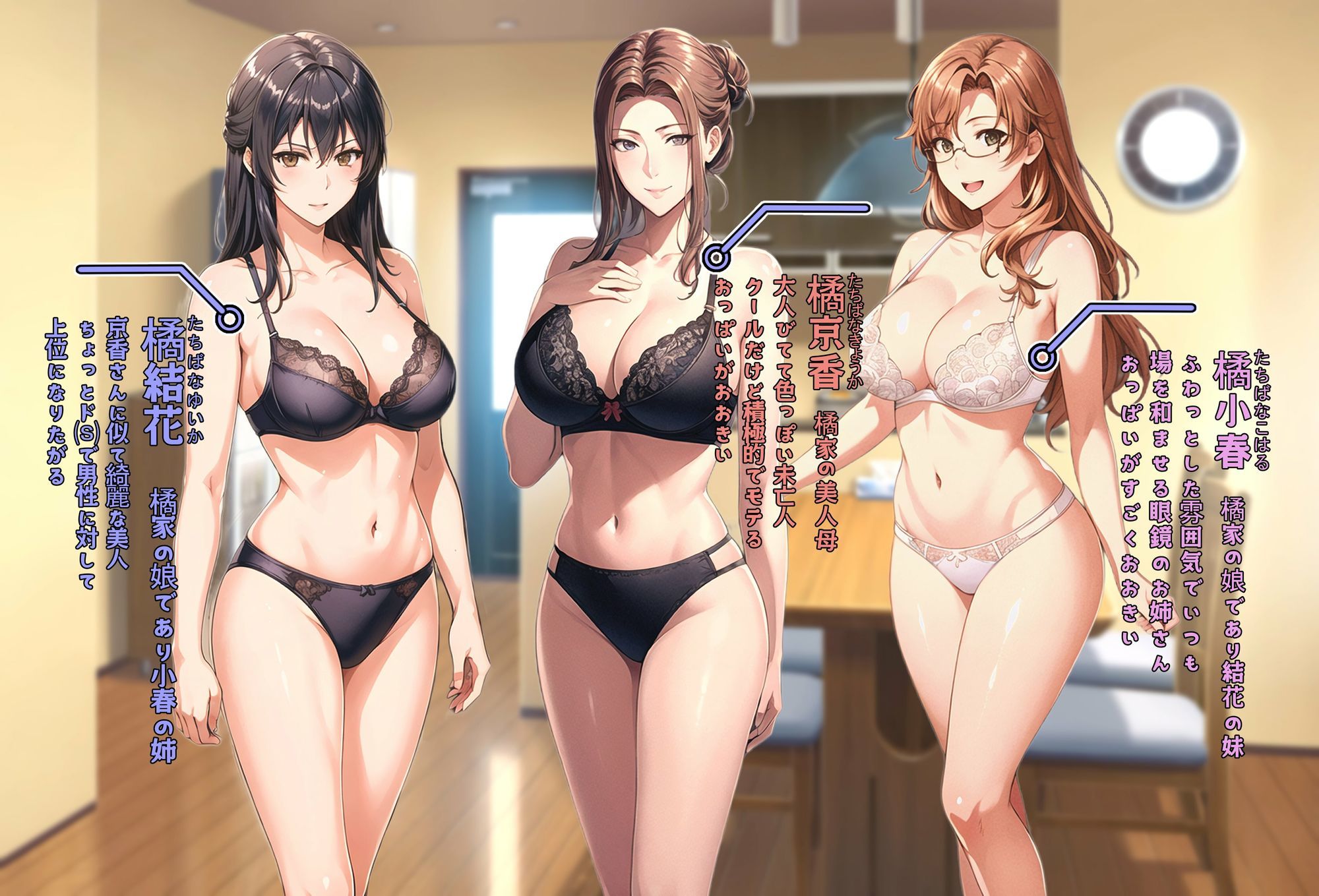 橘京香さん家の深夜事情2 サンプル3ページ目