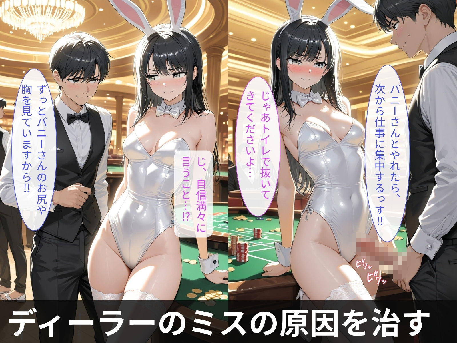 ポンコツカジノでヤラレル件 サンプル4ページ目