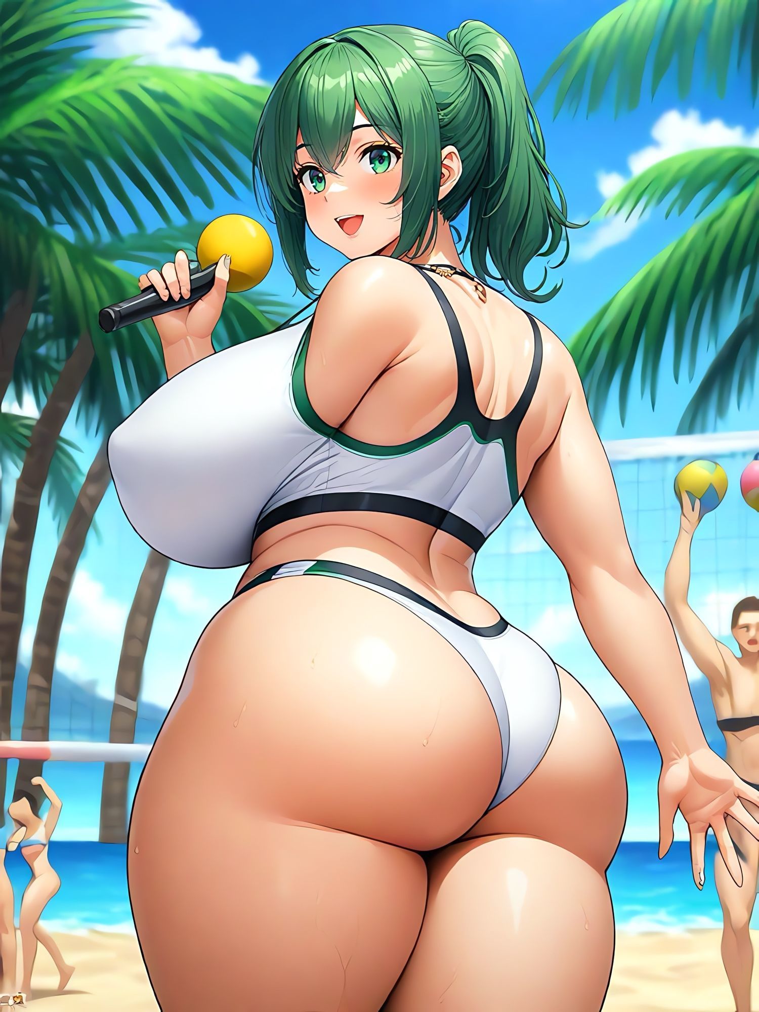 ビーチバレー サンプル2ページ目