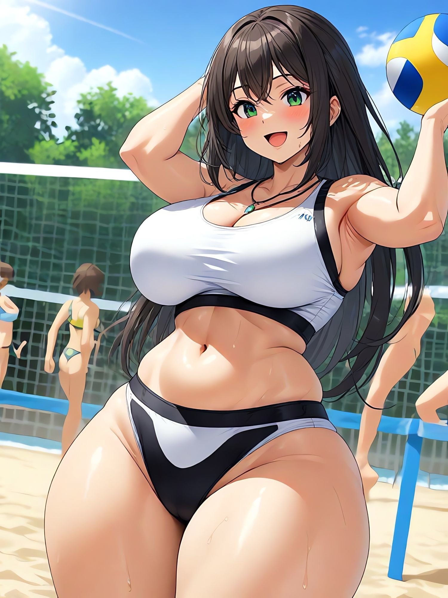 ビーチバレー サンプル5ページ目