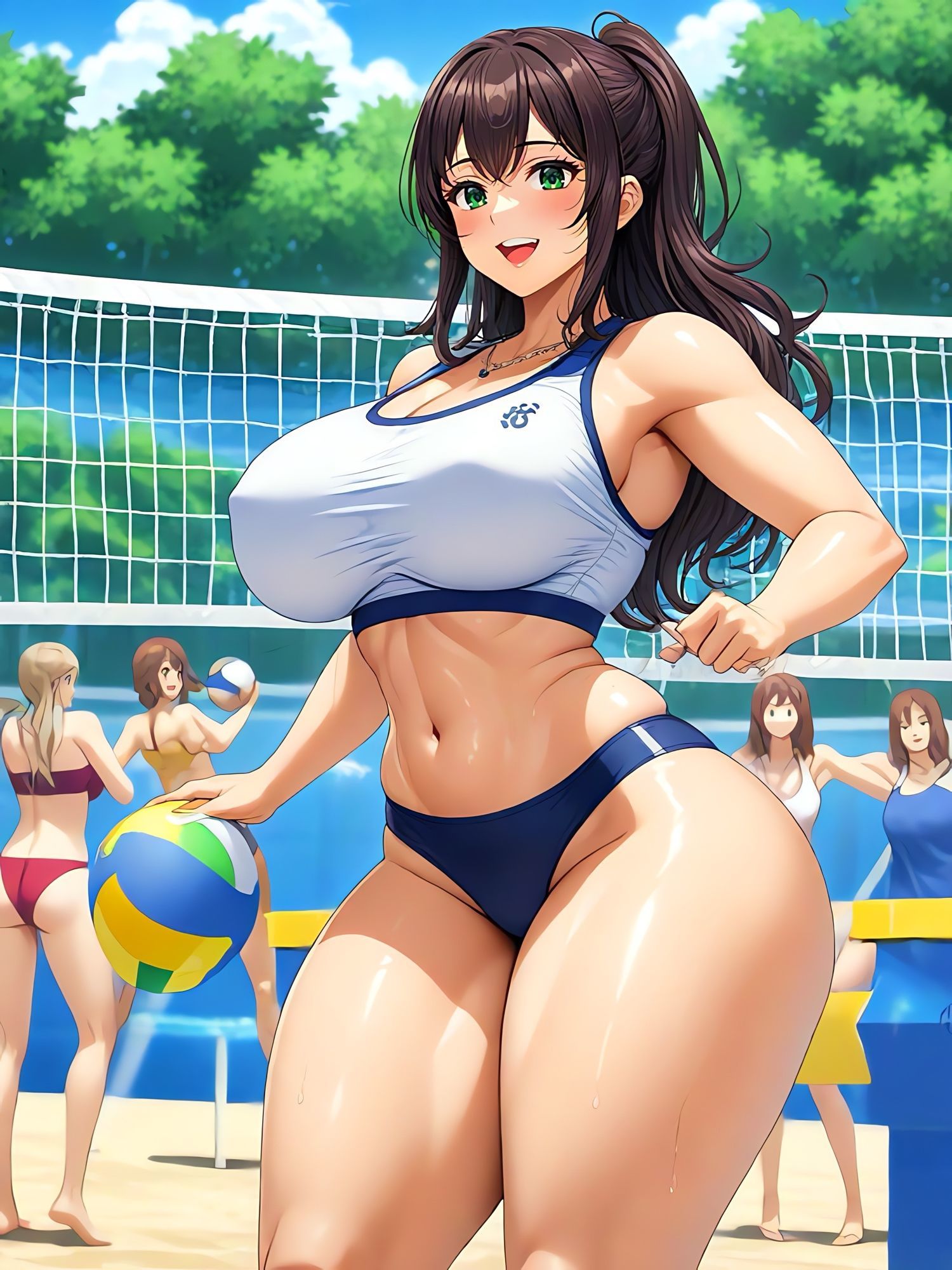 ビーチバレー サンプル8ページ目