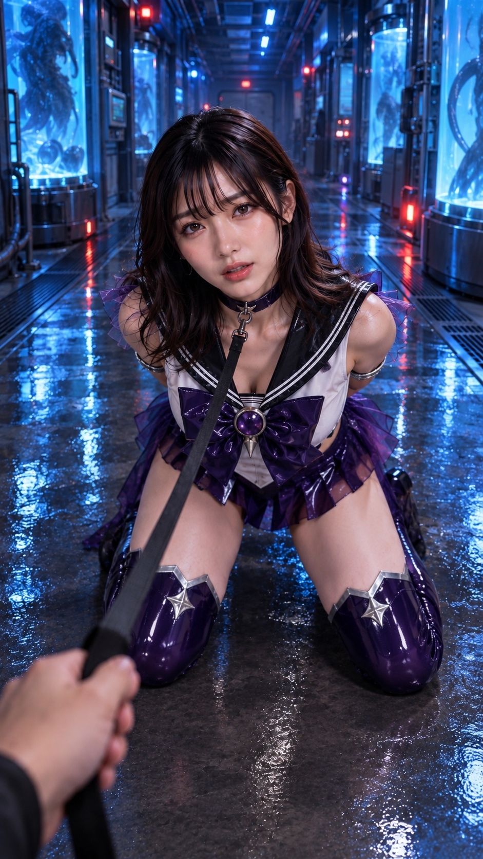 特撮ヒロイン絶体絶命〜セーラーヒロインリモコンバイブ責め〜 サンプル8ページ目