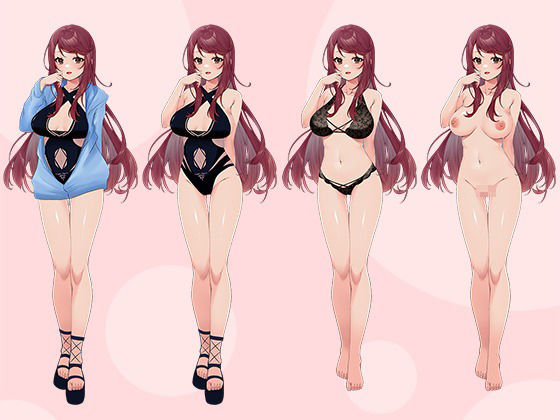 【立ち絵素材R18】クールな女研究員 フルセットPSDパック サンプル3ページ目
