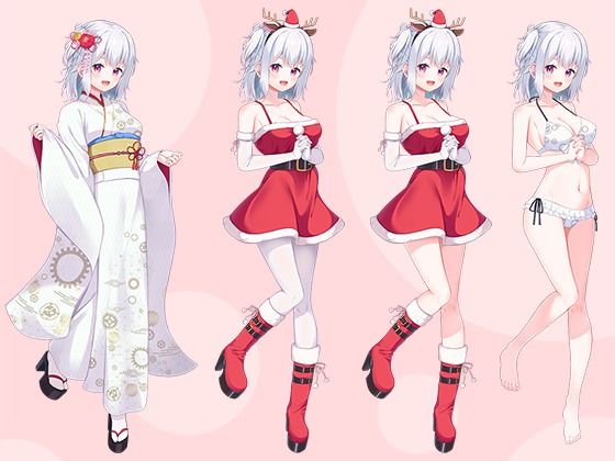 【立ち絵素材R18】ちょっぴりおかしな傷有少女 フルセットPSDパック サンプル5ページ目
