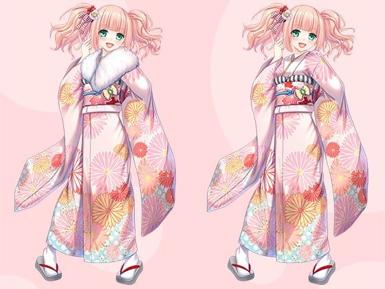 【立ち絵素材R18】ツインテピンクの活発美少女アイドル フルセットPSDパック サンプル3ページ目