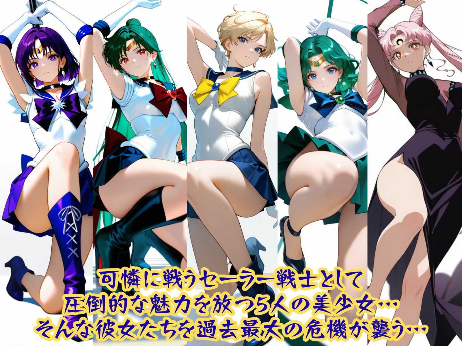 異種姦ヒロイン凌●〜セーラーム●ン編 2〜 サンプル1ページ目