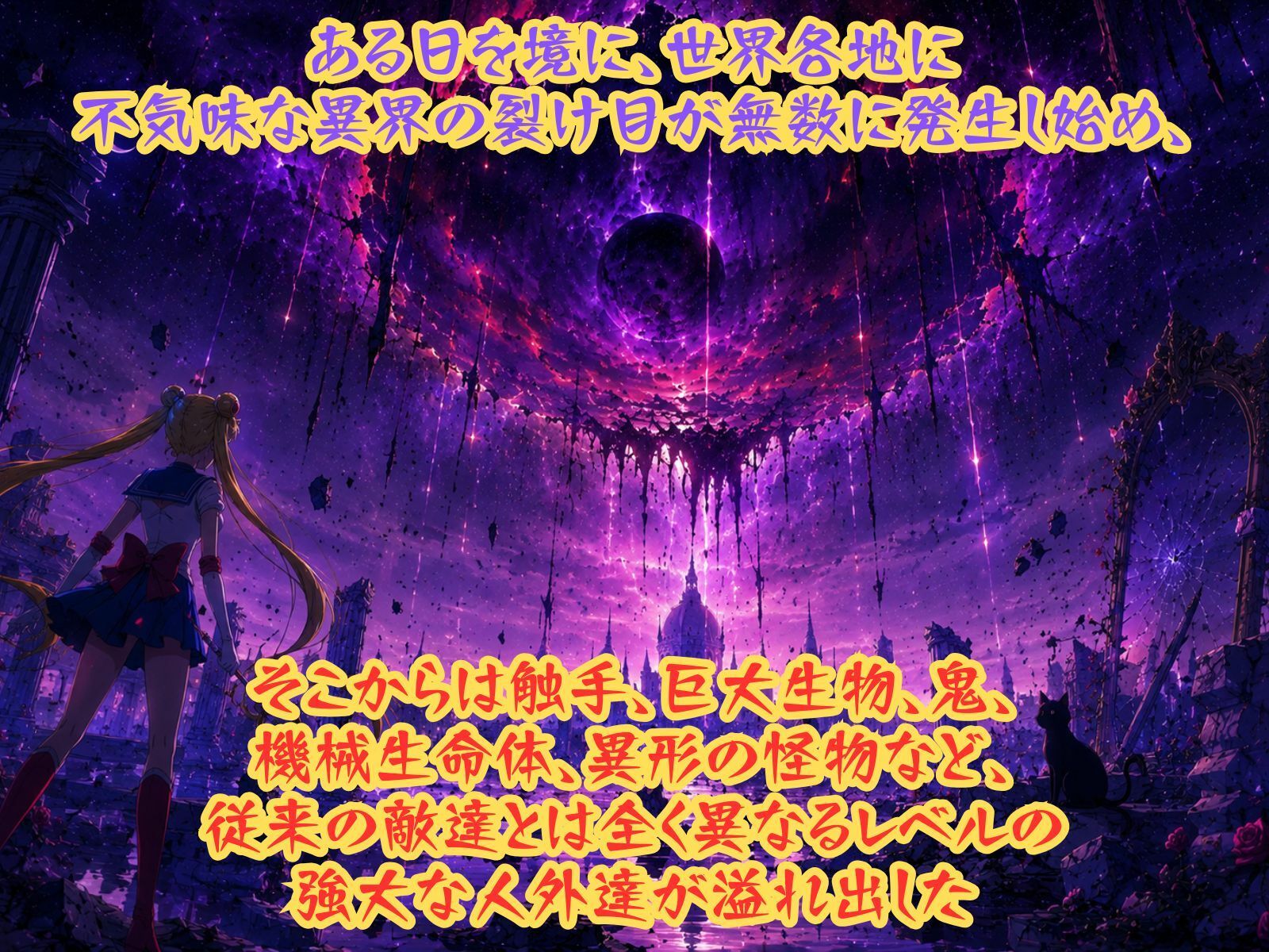 異種姦ヒロイン凌●〜セーラーム●ン編 2〜 サンプル2ページ目