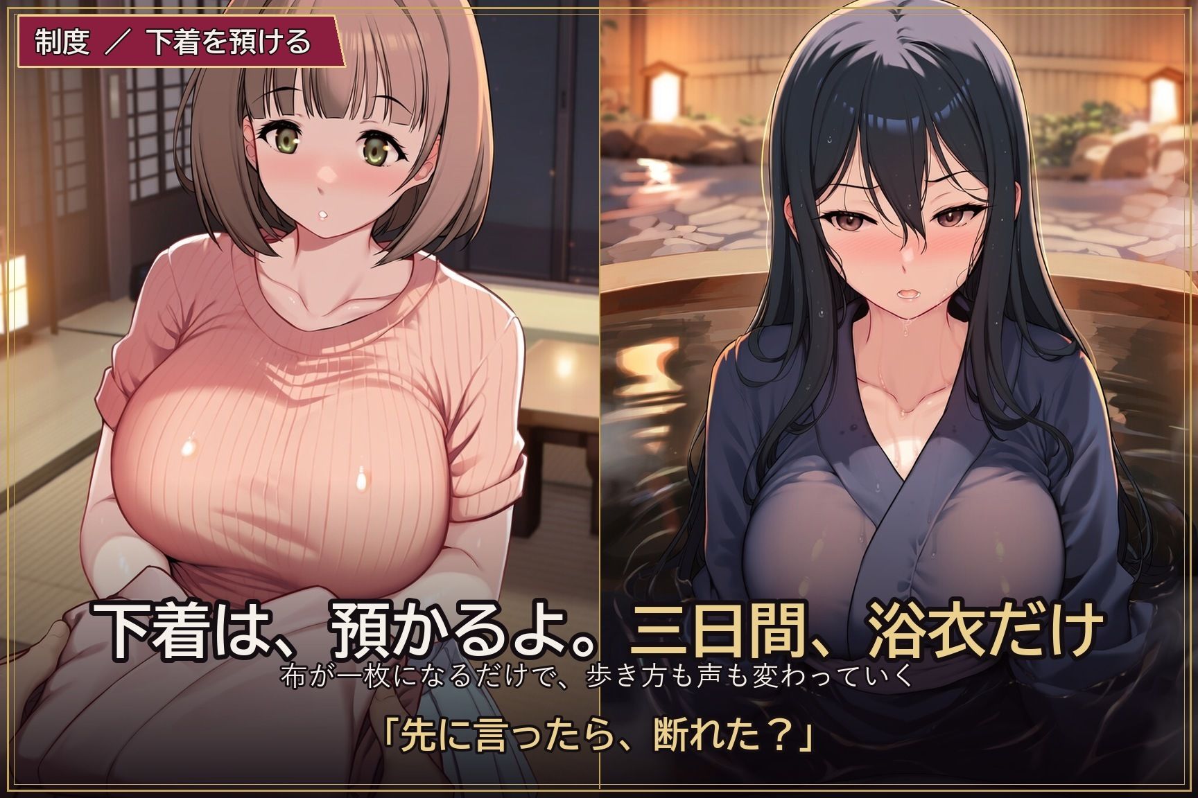 パパ活専属契約 温泉編 〜玲奈＆ひなた〜【高画質130枚】 サンプル5ページ目