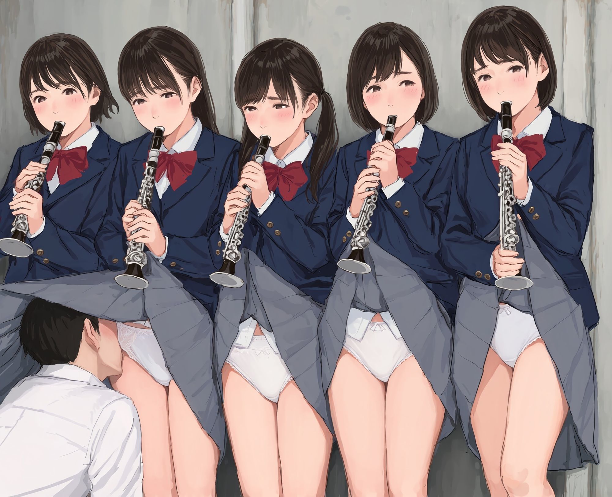 僕はクラリネット吹いている同級生のスカートの中に入りたい サンプル7ページ目