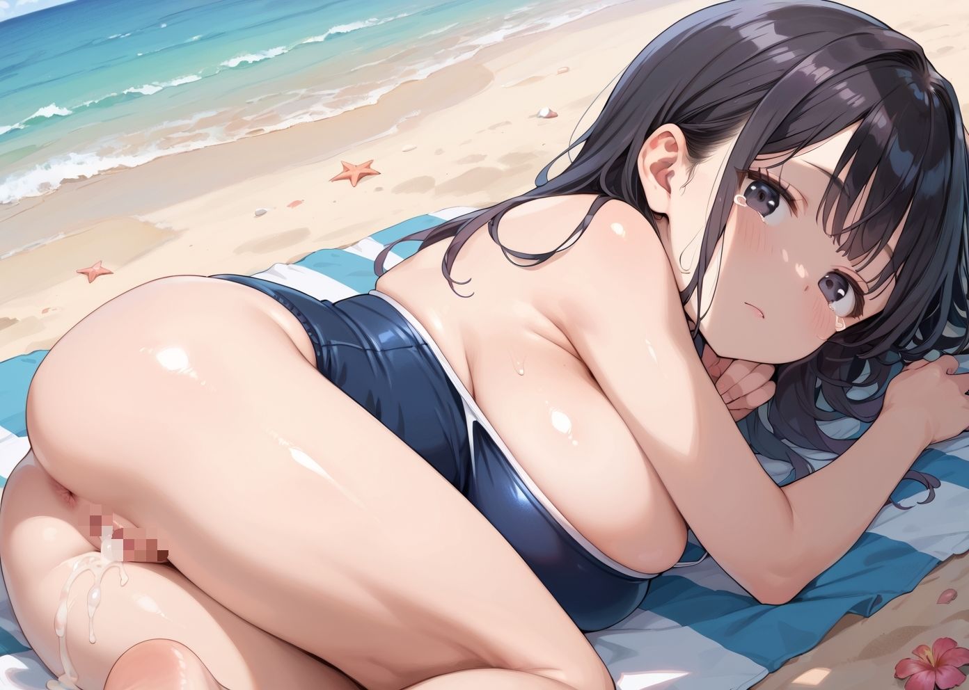 スク水えちえち委員長。CG画像集9 サンプル1ページ目