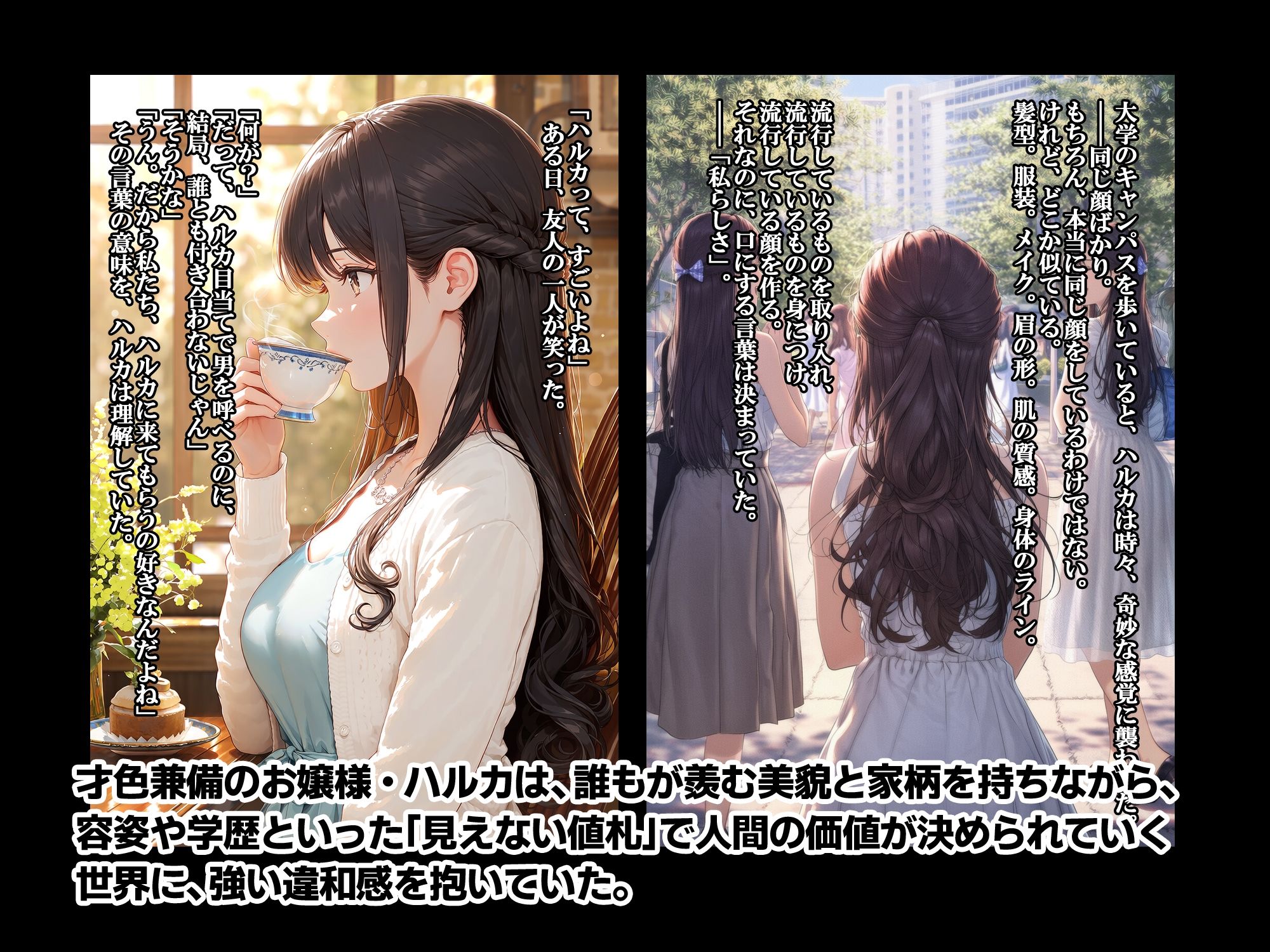 金の檻から飛び出したお嬢様――外の世界で捕まったのは、錆びた檻だった サンプル1ページ目
