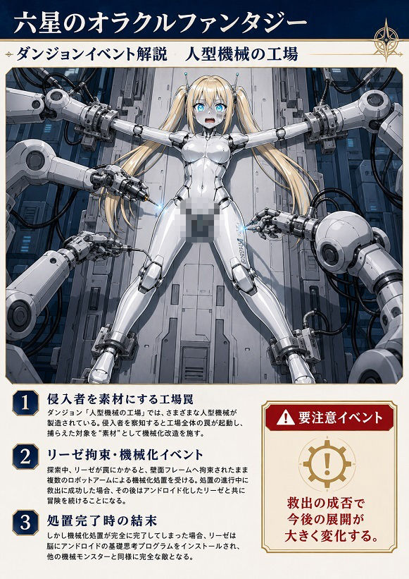 六星のオラクルファンタジー 機械の島編1 サンプル1ページ目