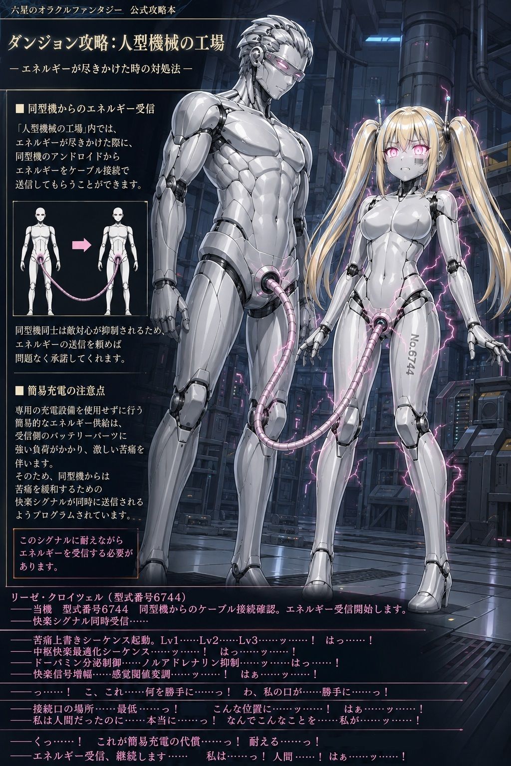 六星のオラクルファンタジー 機械の島編1 サンプル6ページ目