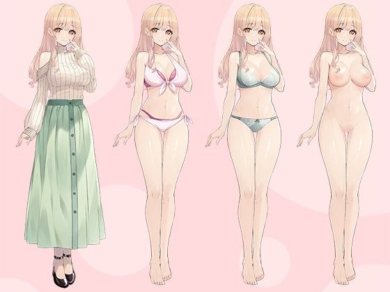 【立ち絵素材R18】あらあらお隣のお姉さん フルセットPSDパック サンプル1ページ目