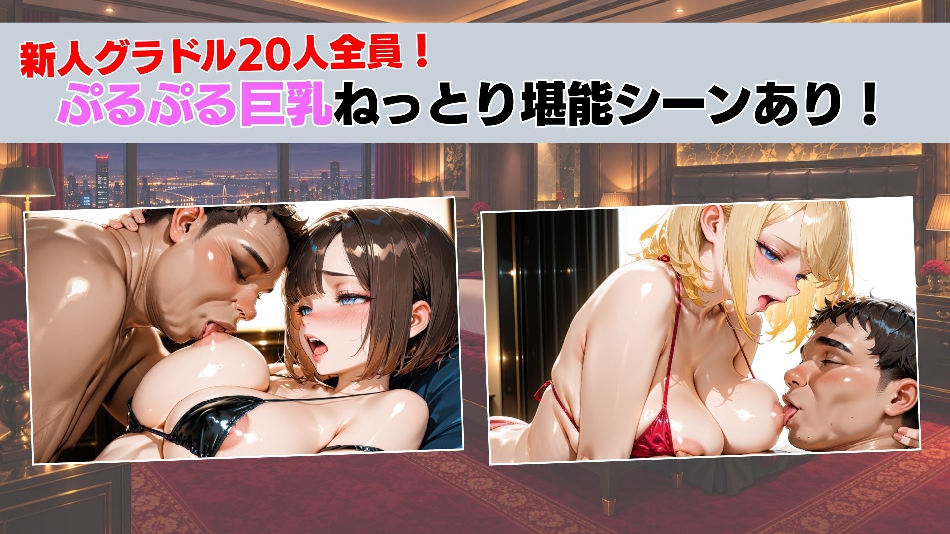 ねっとり乳舐めに堕ちた新人グラビアアイドル サンプル3ページ目