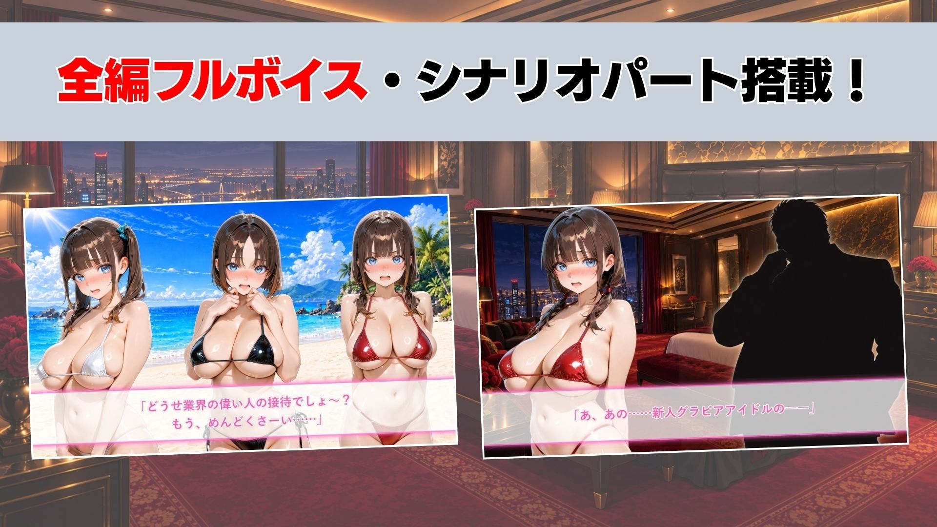 ねっとり乳舐めに堕ちた新人グラビアアイドル サンプル6ページ目