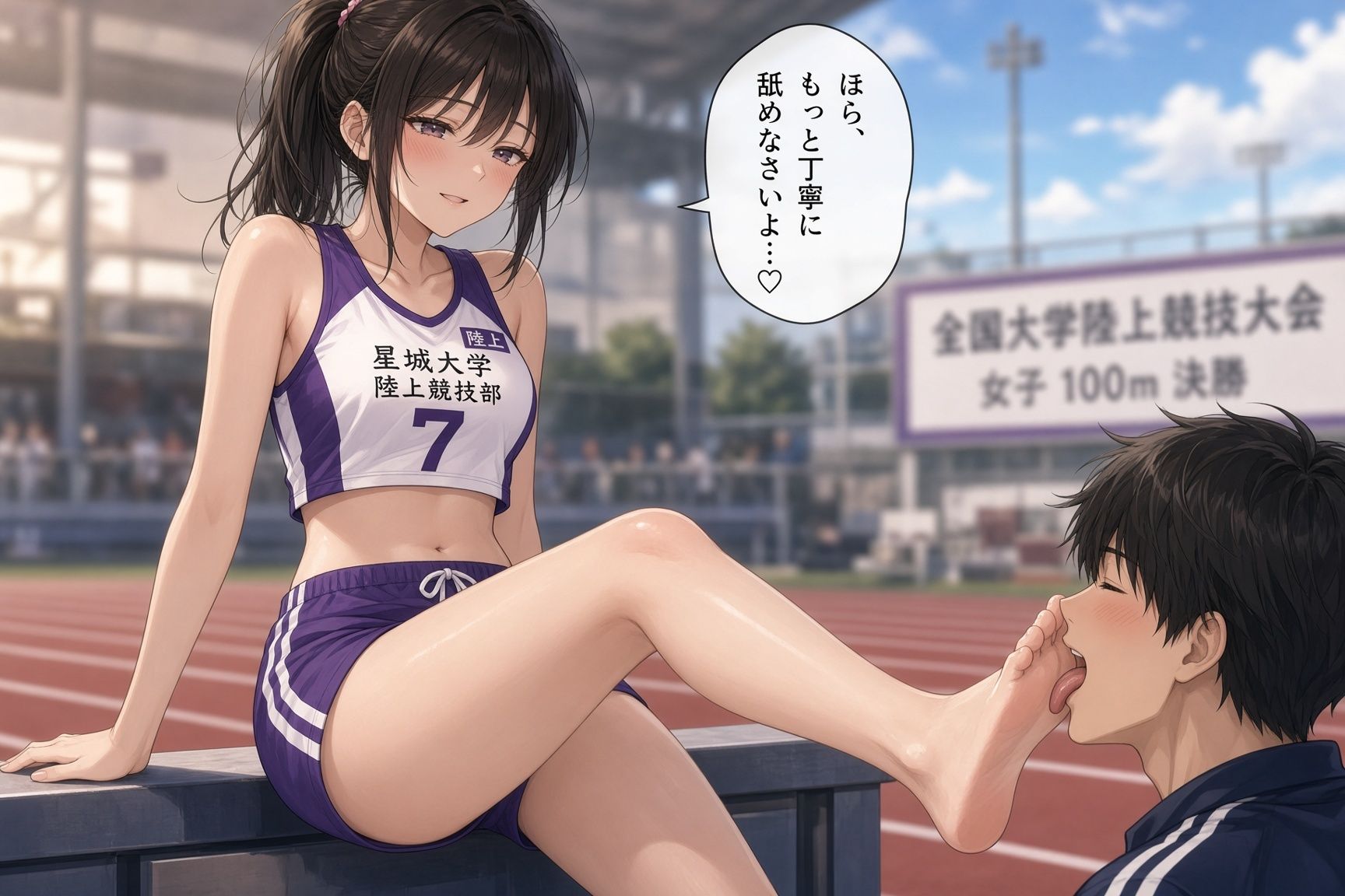 足舐め特化CG集 〜M男向け〜 サンプル4ページ目