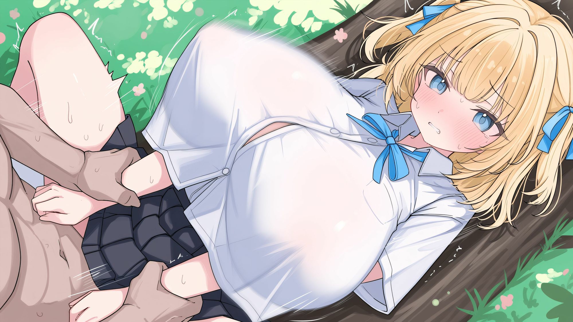巨乳少女と乳揺れセックス3 サンプル1ページ目