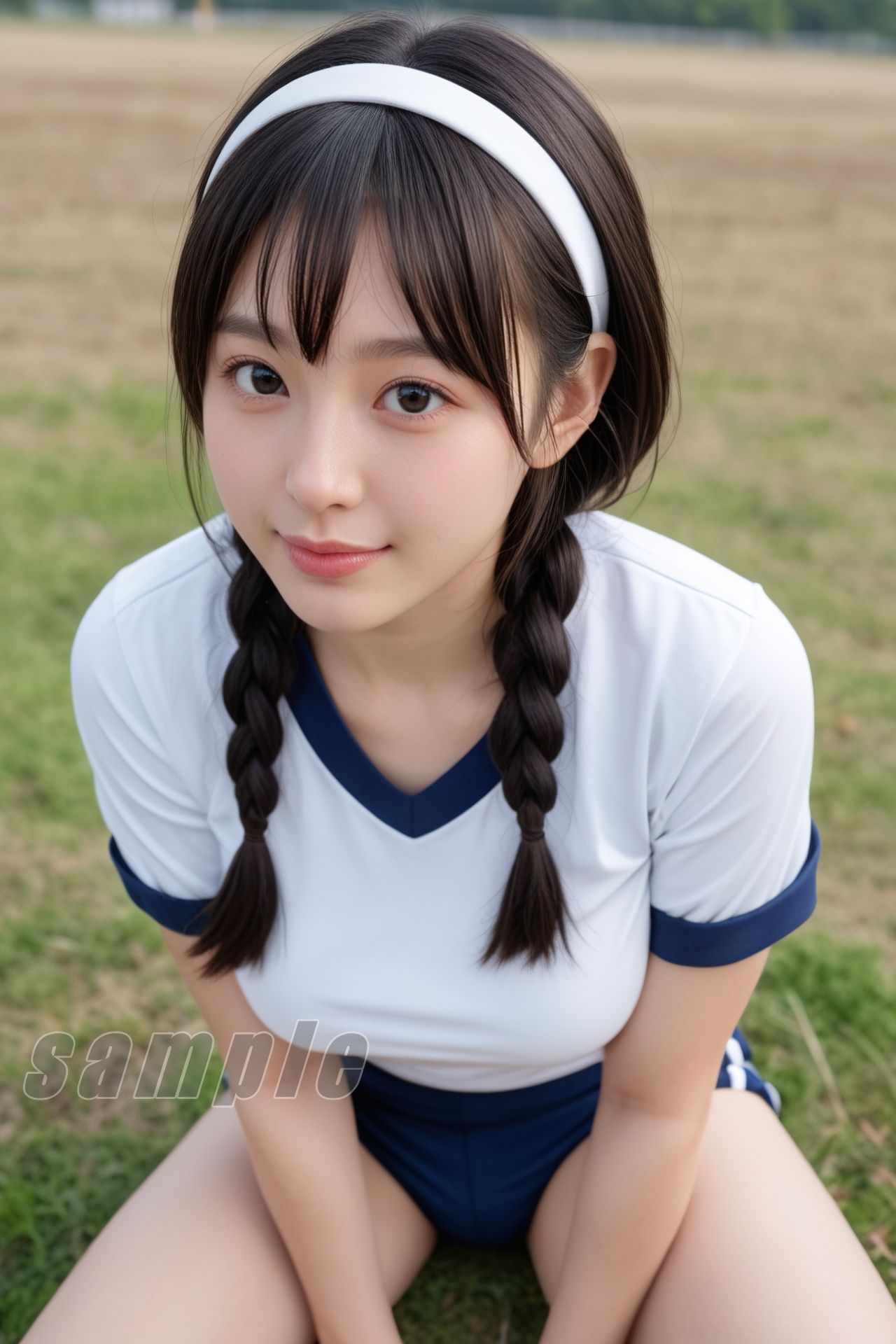 ブルマ＆体操着のアイドルを撮影したついでに part.3 サンプル1ページ目