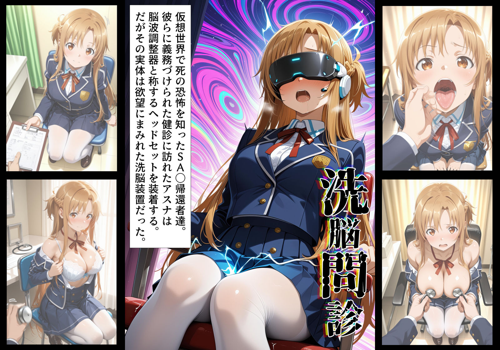 洗脳健診カルテ  〜結〇アスナ編〜 サンプル2ページ目