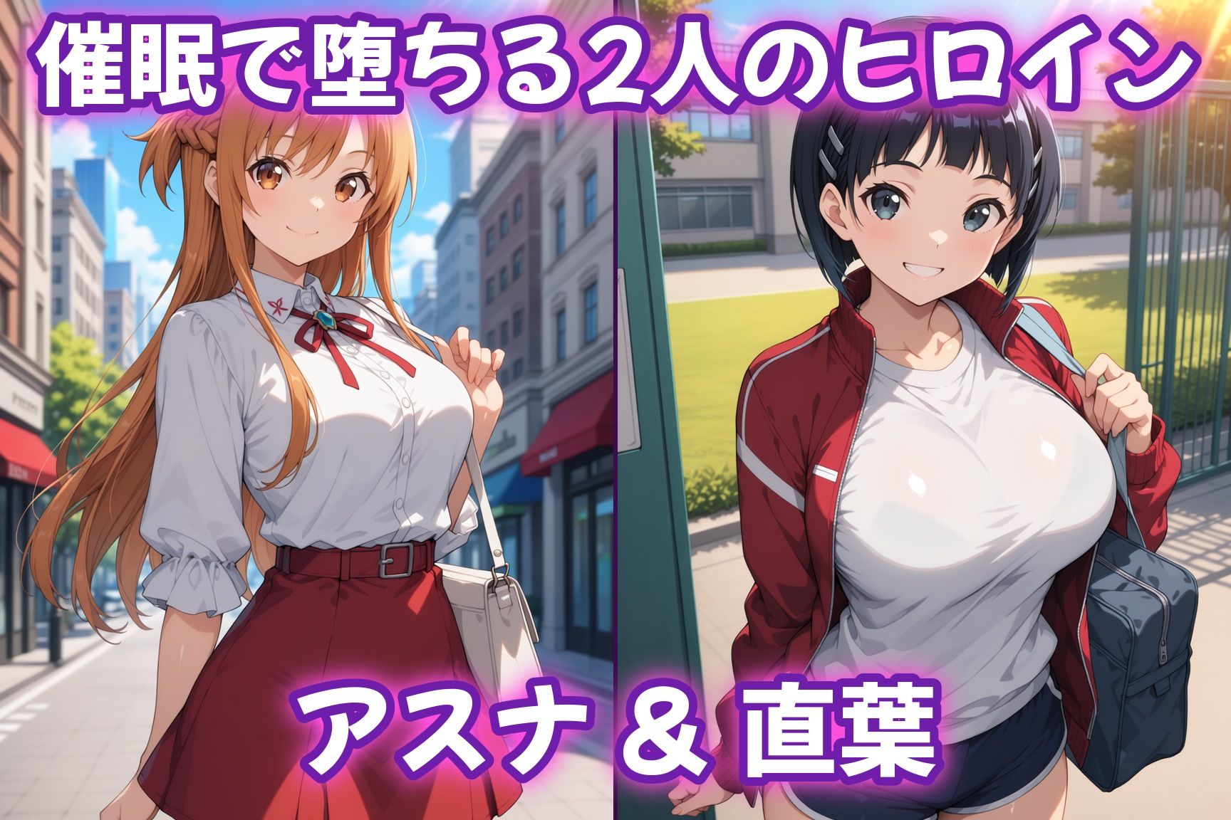 催●孕ませシェアヒロイン〜メスに堕として乱交〜  ア〇ナ＆直〇編 サンプル2ページ目