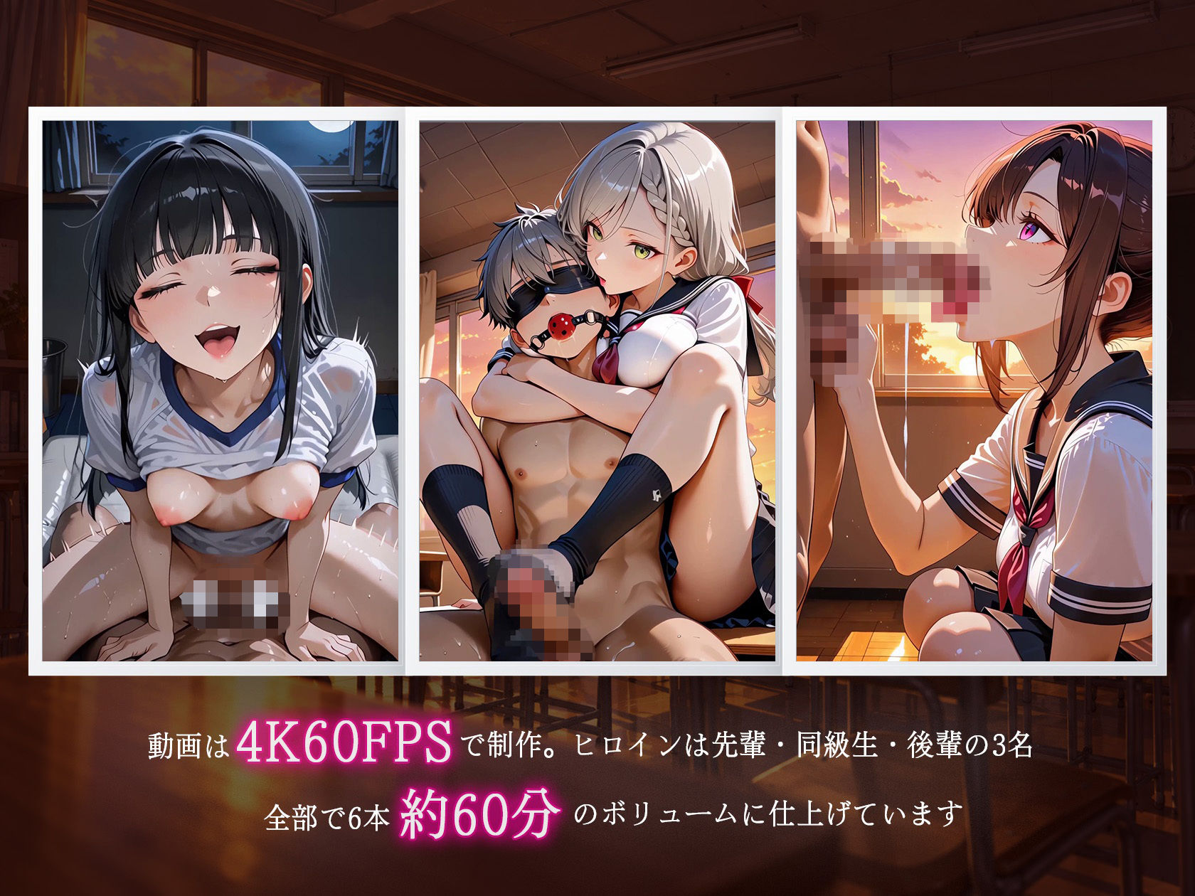 JK彼女の性欲が強すぎて搾精されまくった話 サンプル7ページ目