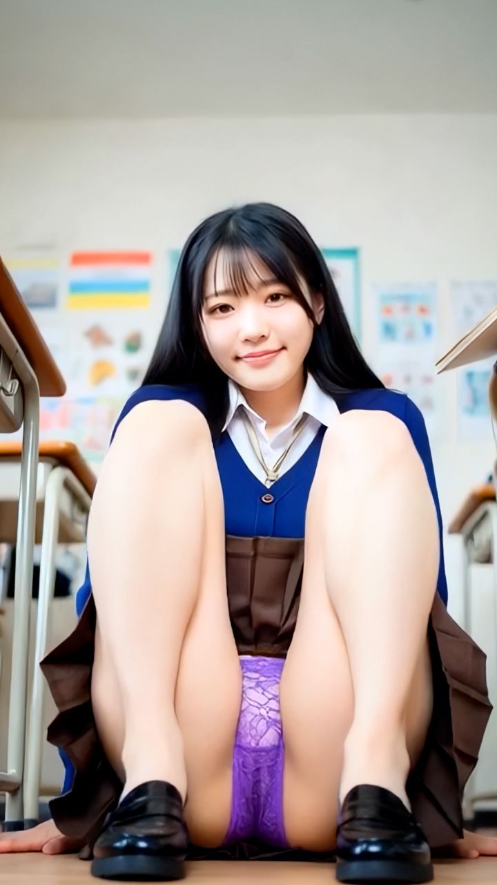 【微エロ動画15】制服、ブルマ、水着、パンチラ、胸チラ、AIリアル サンプル8ページ目