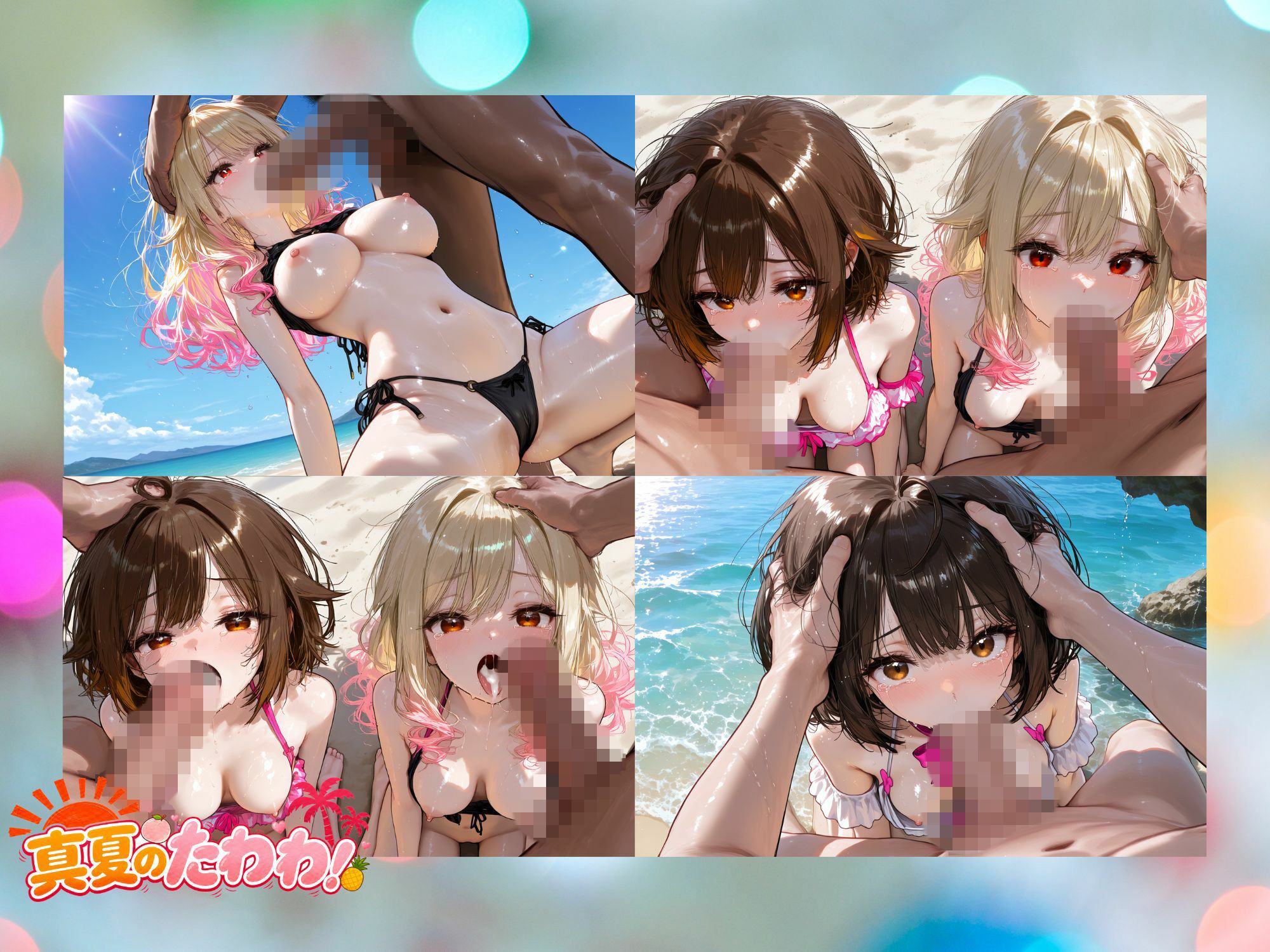 【4K 120FPS】真夏のたわわ！ 〜内緒のハメ撮りビーチ〜 サンプル7ページ目