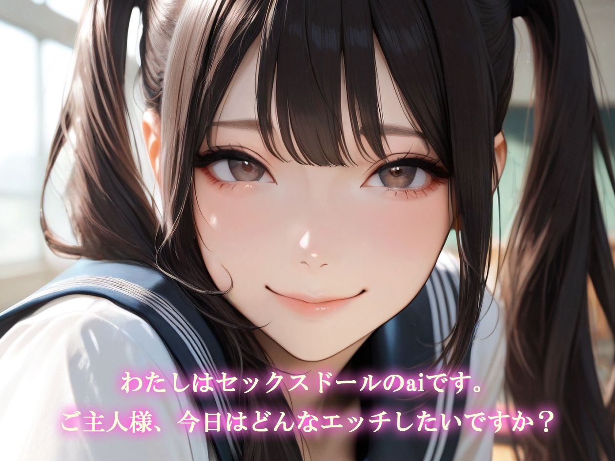 【AIのAV動画】僕だけのセックスドールai〜ご主人様、どんなエッチしたいですか？〜 サンプル1ページ目