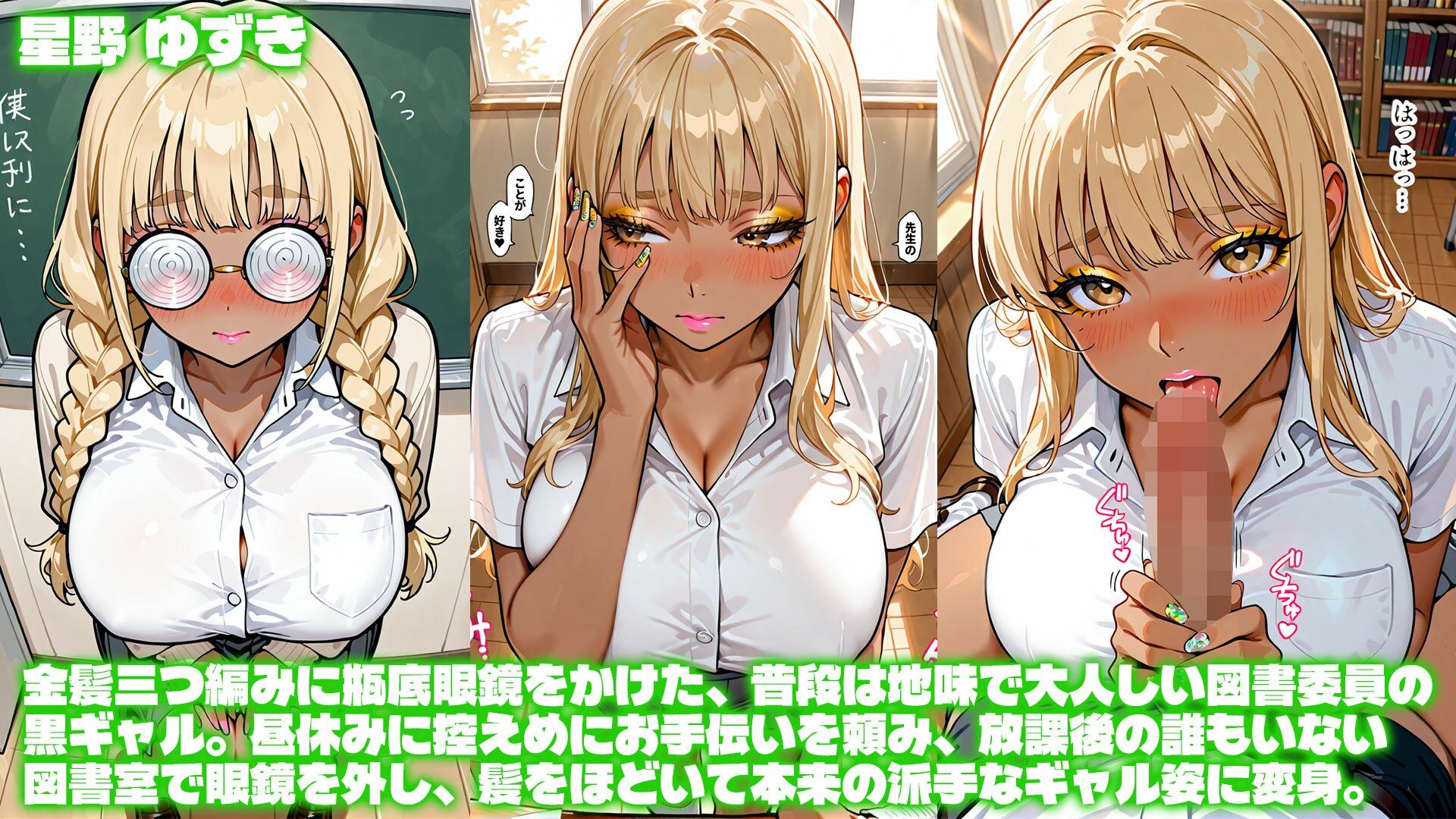 えっちしよ？せんせ〜黒ギャルJKだらけの女子学院で教育実習生が生ハメされる話〜 サンプル7ページ目