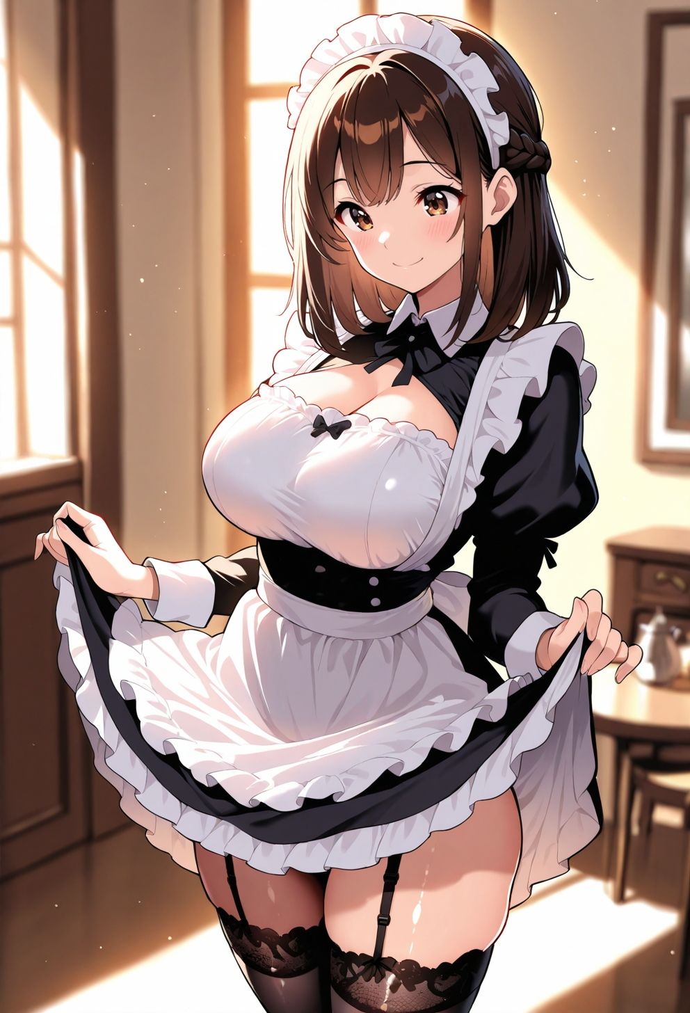中出し好きな性処理メイドになるまで サンプル1ページ目