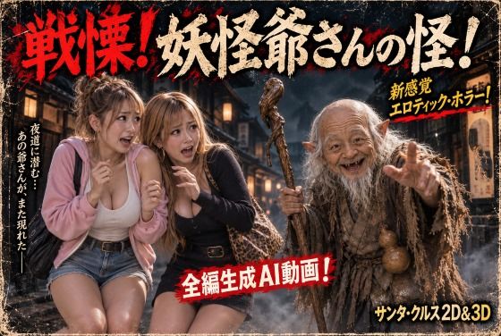 【生成AI動画】戦慄！妖怪爺さんの怪！  エロティック・ホラーシリーズ1