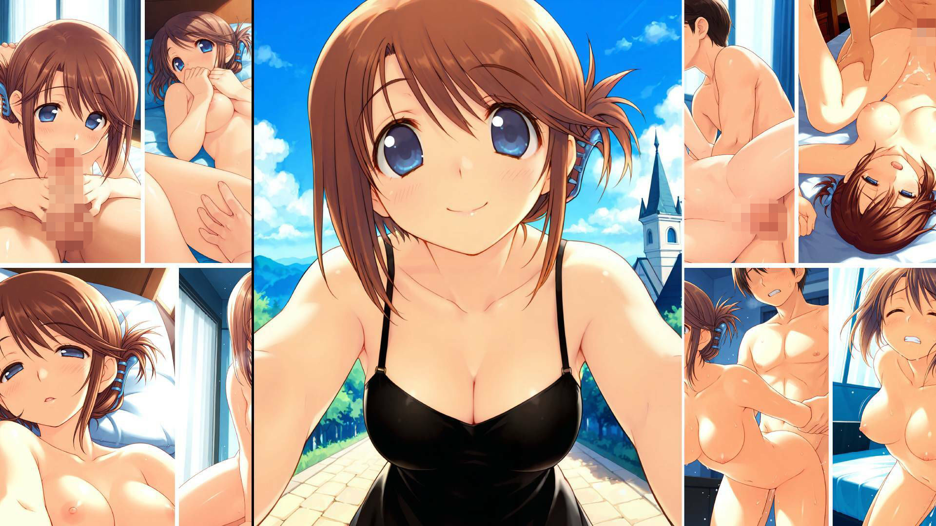 愛佳とエッチする話 サンプル2ページ目