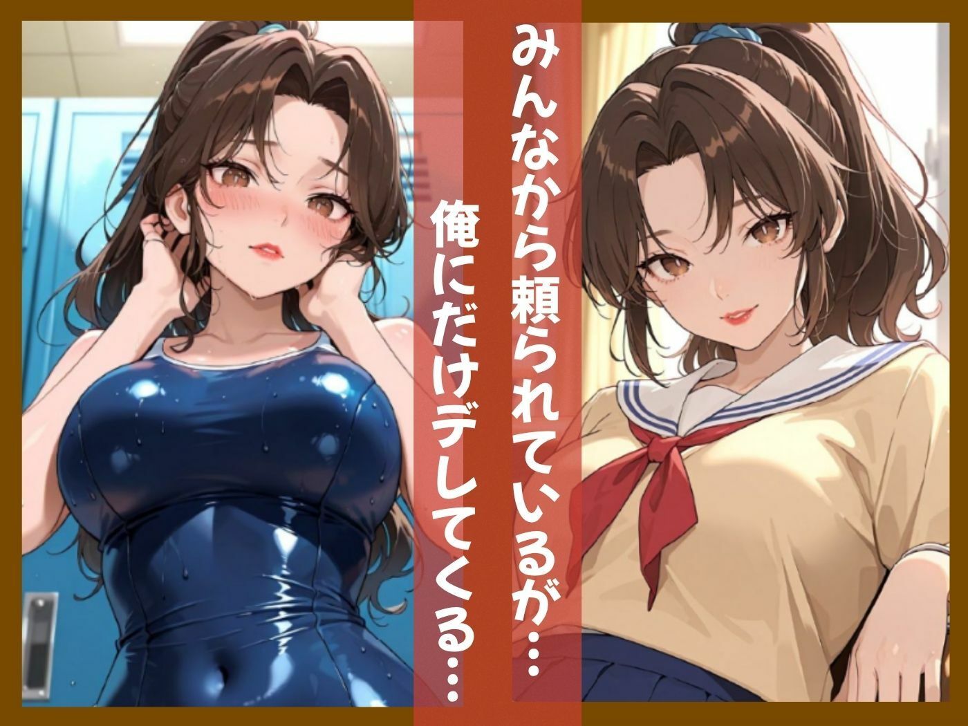姉御肌な俺の彼女が担任教師のオナホになった件 サンプル2ページ目