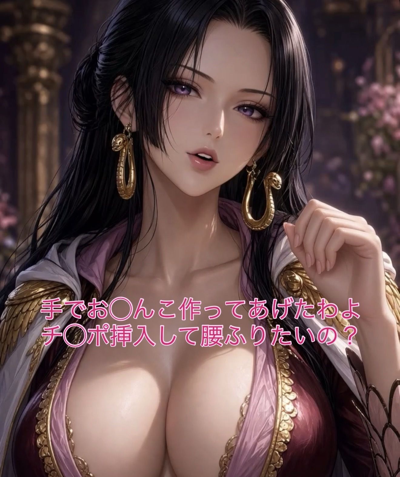 チンポ煽りオナサポ蛇女帝〜わらわのカラダと言葉でセンズって〜 サンプル2ページ目