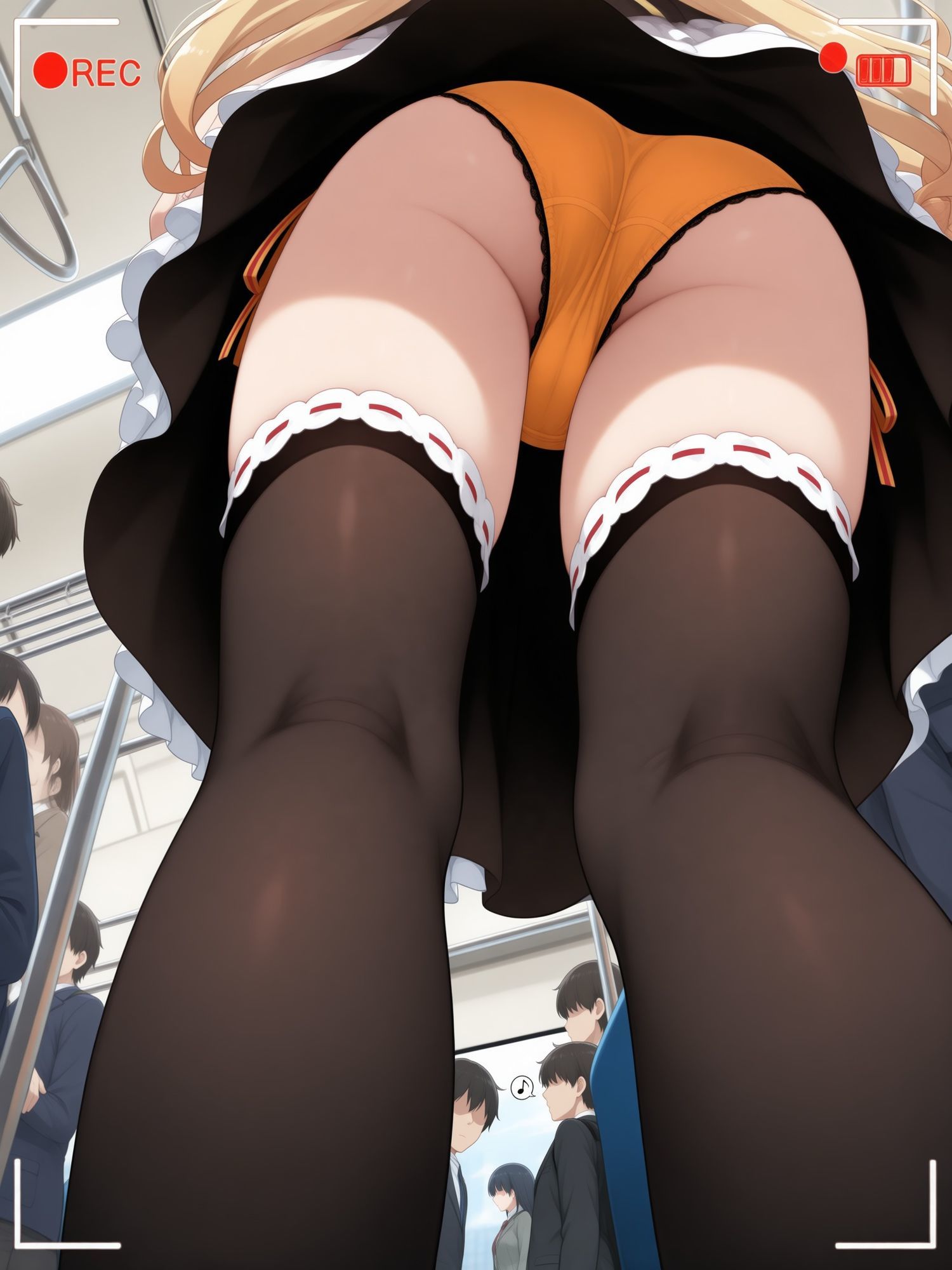 【ホ〇ライブ】電車に乗ったらホ〇メンが乗ってたから盗撮してみた 2【150枚収録】 サンプル8ページ目