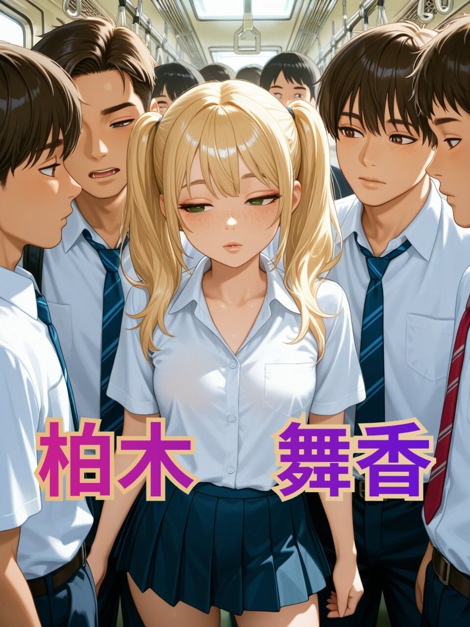 【地下鉄乱交線 「痴●快速」 アクメ行き3】 サンプル3ページ目