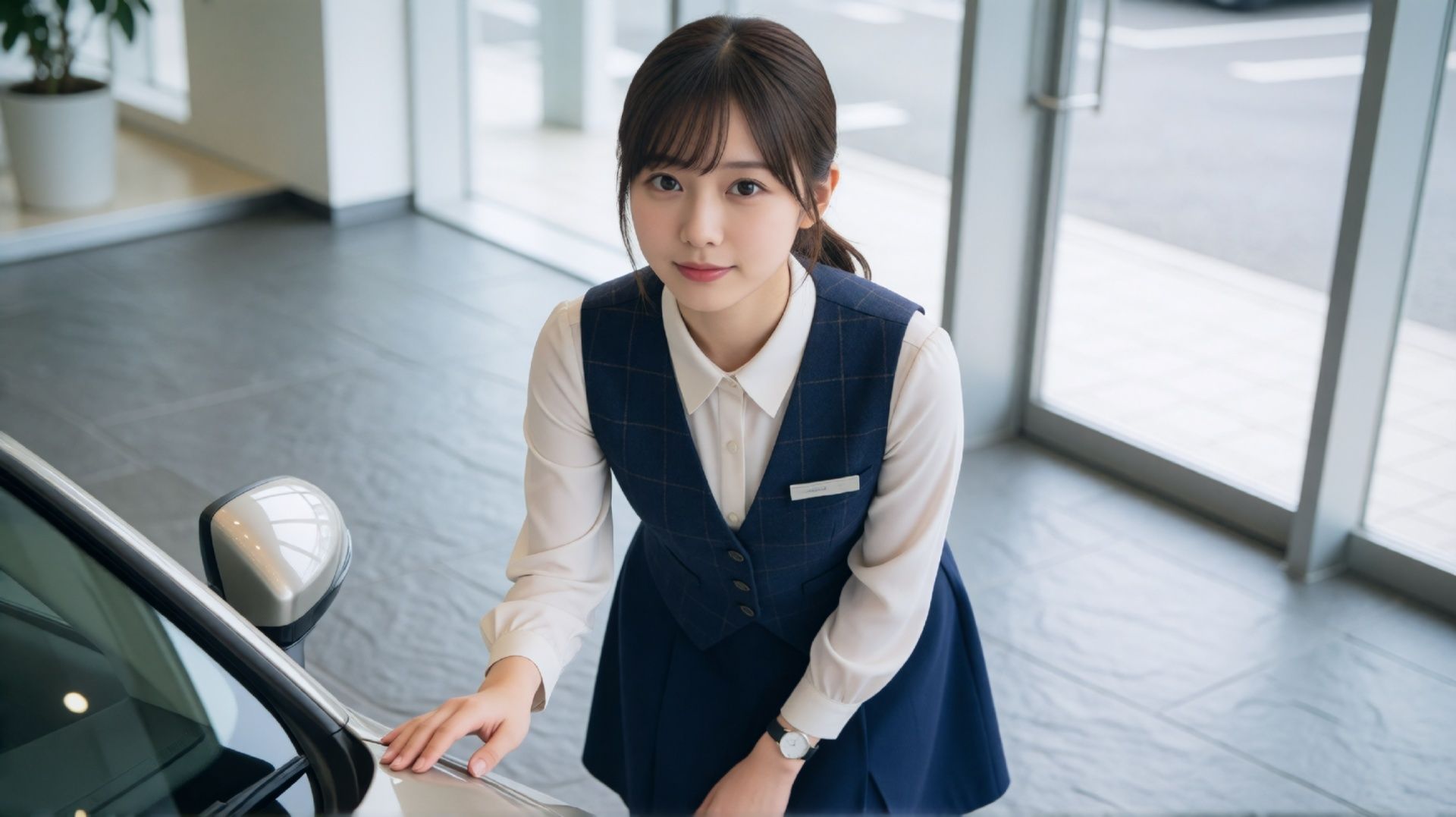 秘密の試乗  えっ、私もですか？ サンプル1ページ目