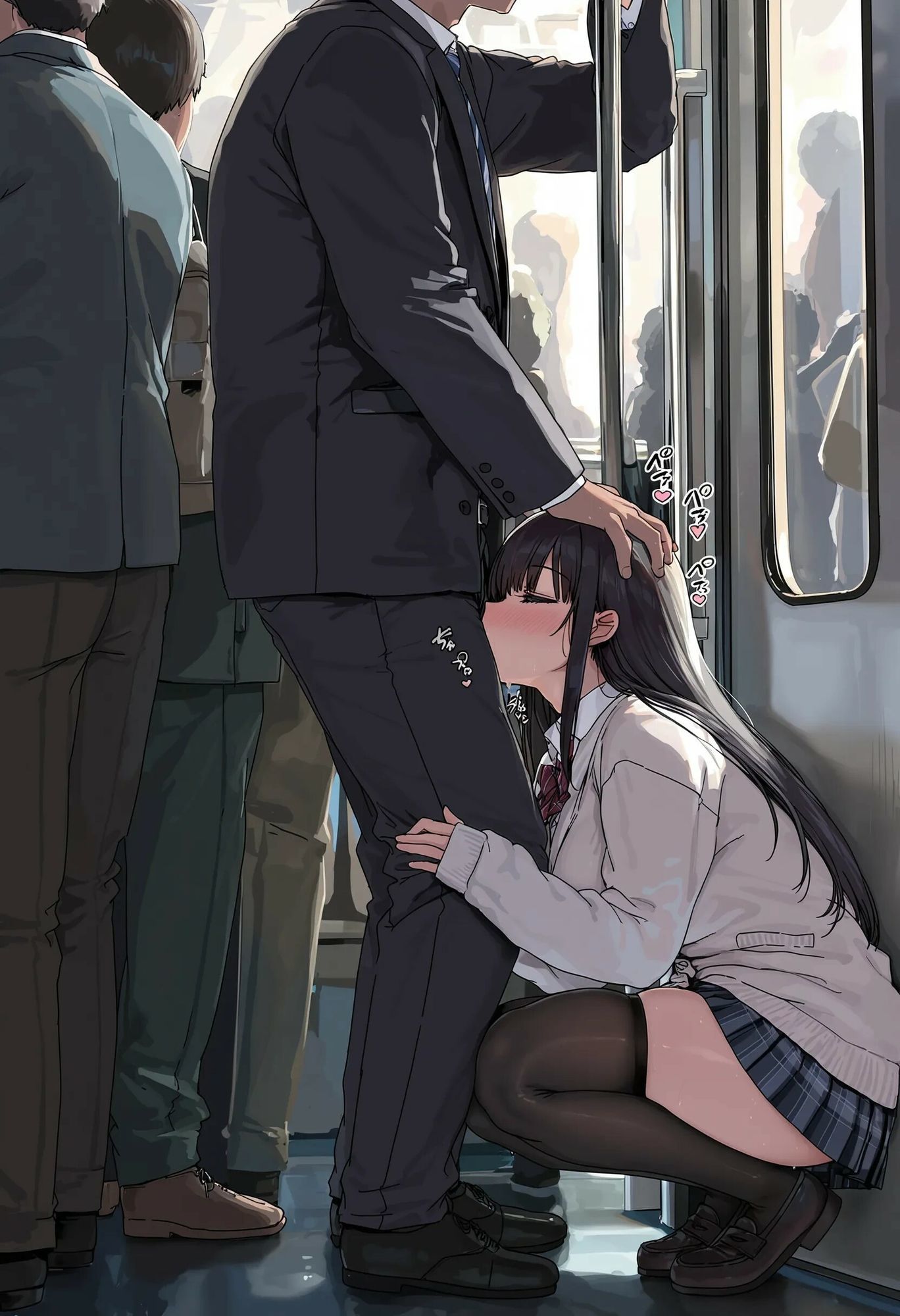 始発中出電車 サンプル2ページ目