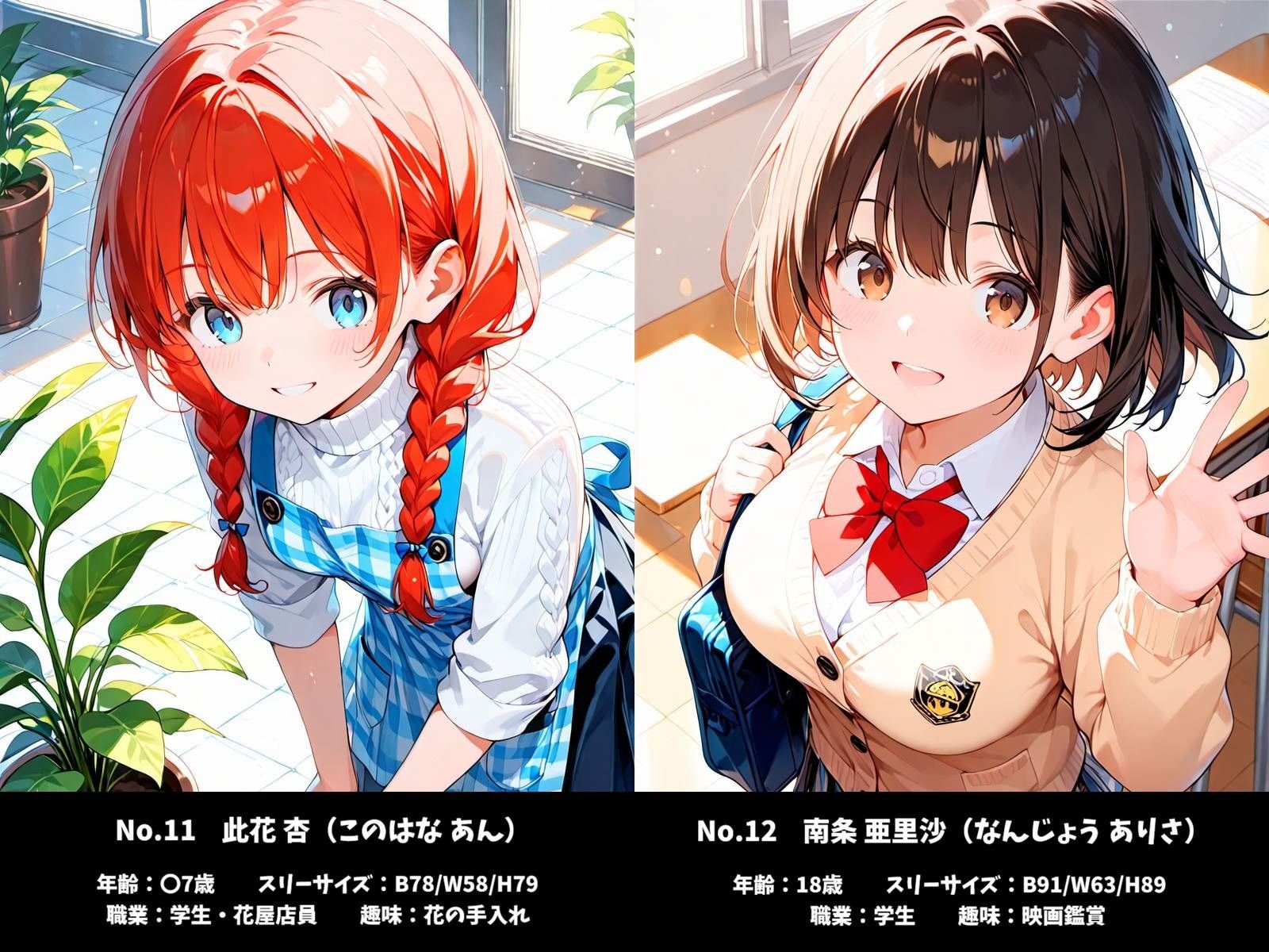 美少女図鑑 vol.2 サンプル1ページ目